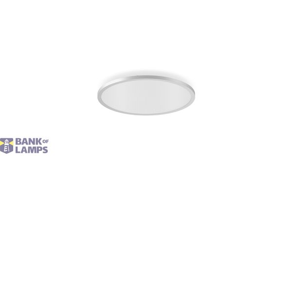 SIDELITE round, 23 W, 2800 lm, 840, aluminium, DALI Ceiling and wall l image 1