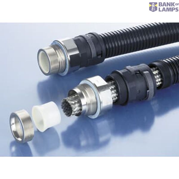 HFAK-M63/63-14 EMC ADAPTER ALU M63/M63 CONE BLK image 1