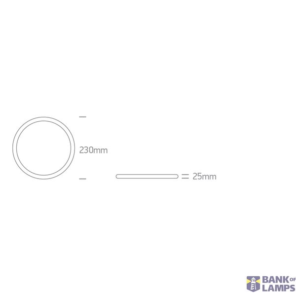 WHITE PLAFO 18W CCTV UGR19 230V image 2