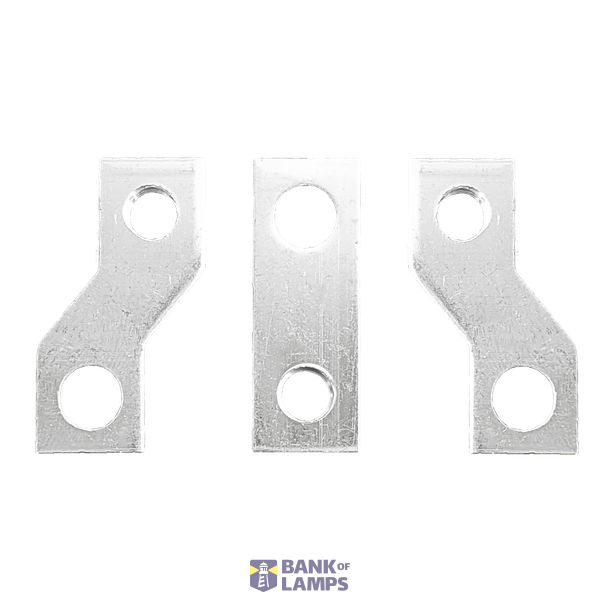 Front connection plate KSHP3/2, offset (3 pcs) 100A for FMC2 image 1