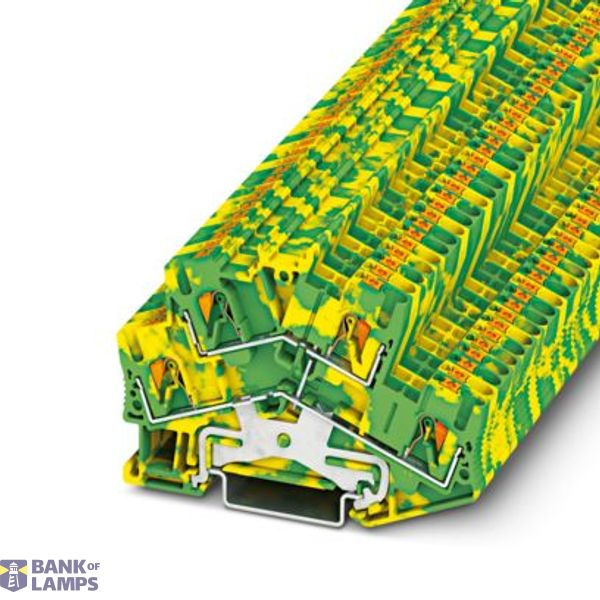 PTTBS 2,5-PE-R-CLXM - Protective conductor double-level terminal block image 1