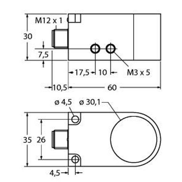 Inductive Sensor Ring Sensor   BI30R-W30-DAP6X-H1141 image 1