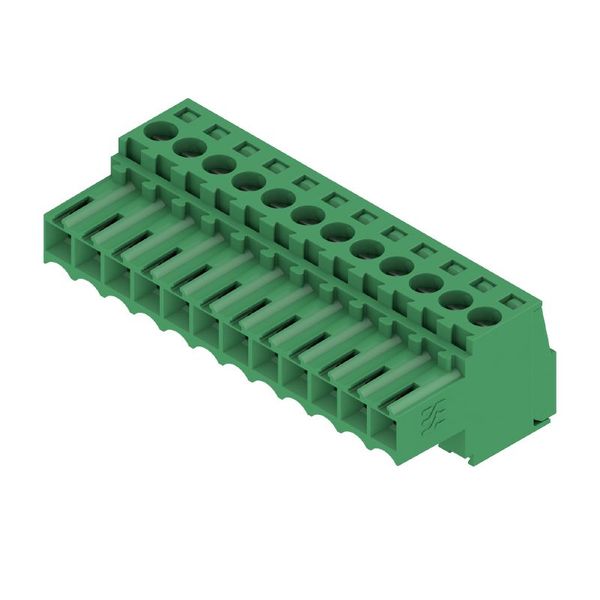 PCB plug-in connector, female plug, 3.50 mm, Number of poles: 12, 180°, Clamping yoke connection, Clamping range, max. : 1.5 mm², Box image 1