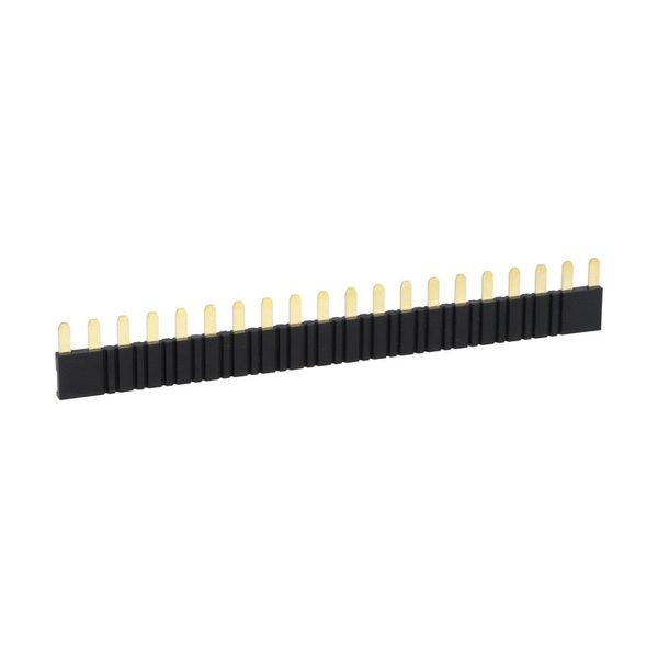 20-pole parallel busbar, black image 1