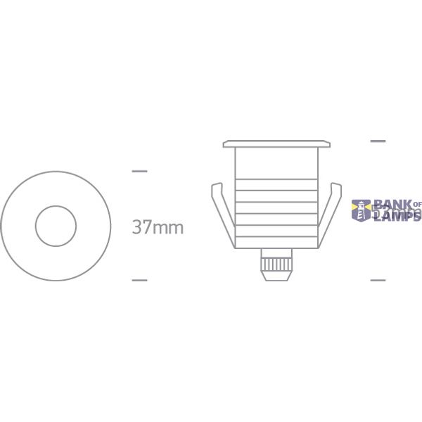 ALUMINIUM IP67 INGROUND 2W 700mA image 3