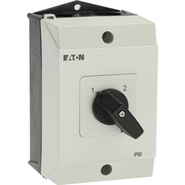 T0-4-11/I1 Multi-speed switches, T0, 20 A, surface mounting, 4 contact unit(s), Contacts: 8, 90 °, maintained, Without 0 (Off) position, 1-2, Design number 11 image 11