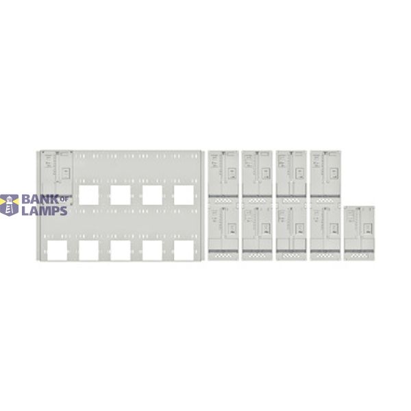 Set Meter box insert 2-rows, 10 meter boards/16Modul heights image 1