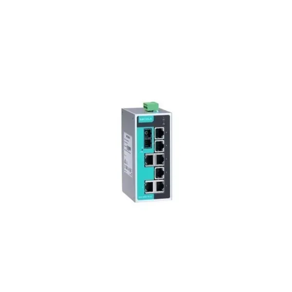 MOXA – EDS-208A-S-SC – Unmanaged Ethernet switch with 7 10/100BaseT(X) ports image 1