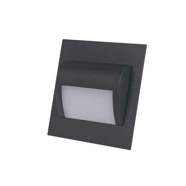 Inga LED staircase light, anthracite, 1.2W, 5900K image 2