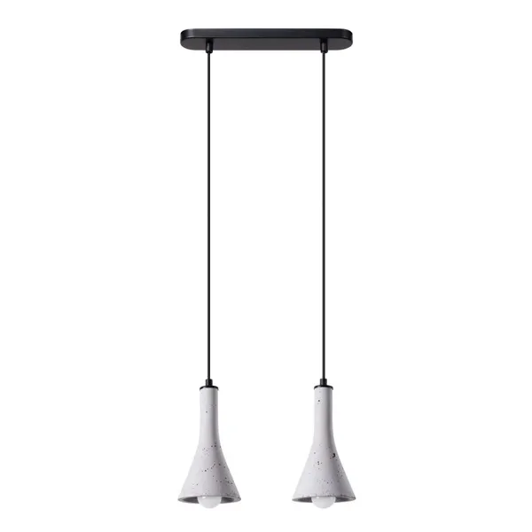 HANGING LAMP REA 2 CONCRETE E14 2X12W IP20 image 1