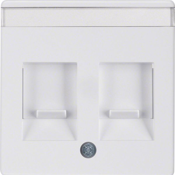 Centre plate 2 dust prot. sliders, lab. field, Q.1/Q.3, p. white velve image 3