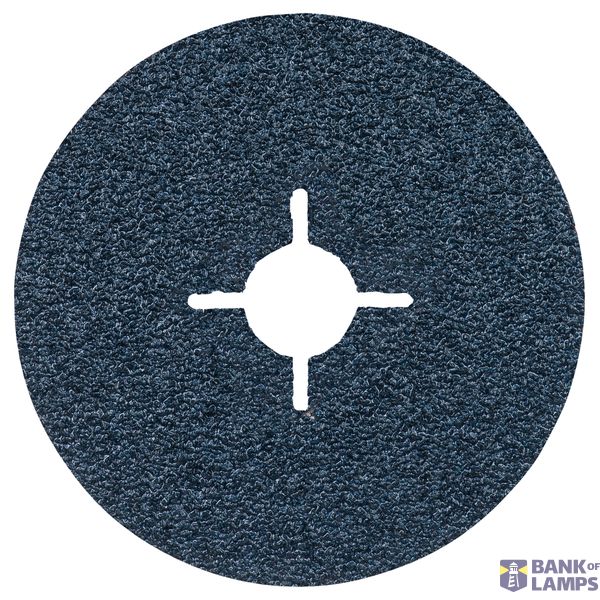 Fibre sanding disc R574, Best for Metal D= 115 mm; K= 36 image 1