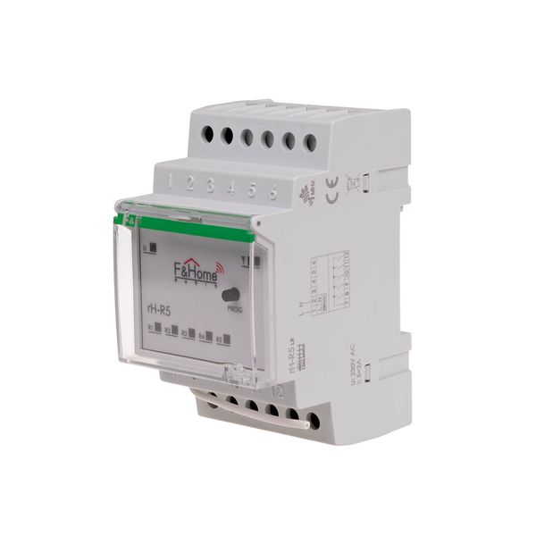 Triple relay radio module with switching power supply image 1