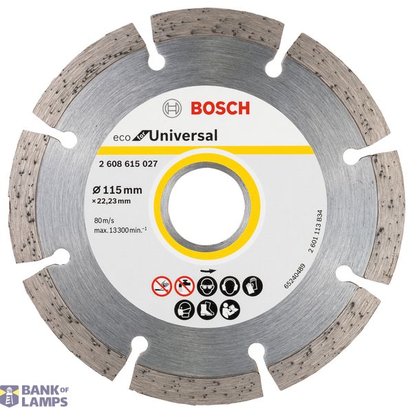 Diamond Cutting Disc ECO For Universal 180x22.23x2.6x7 image 1