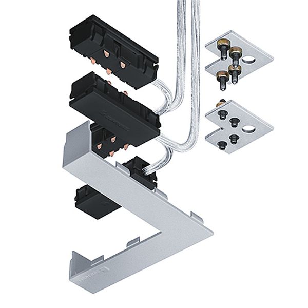 SUP2 TRACK H ELEC-FEED CON 48V 90° SR - Angle connector 90° (electrical) image 2