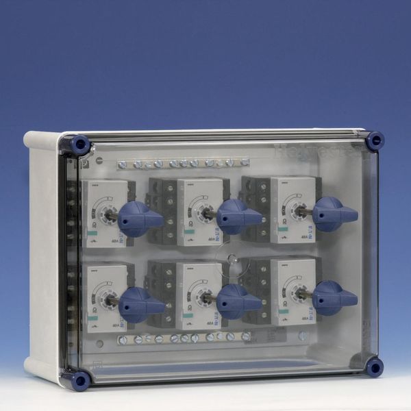 Switch encl. 6x40A Duco 4p image 3