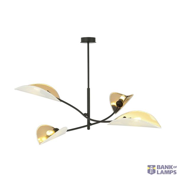 LOTUS 4 WHITE/GOLD image 1