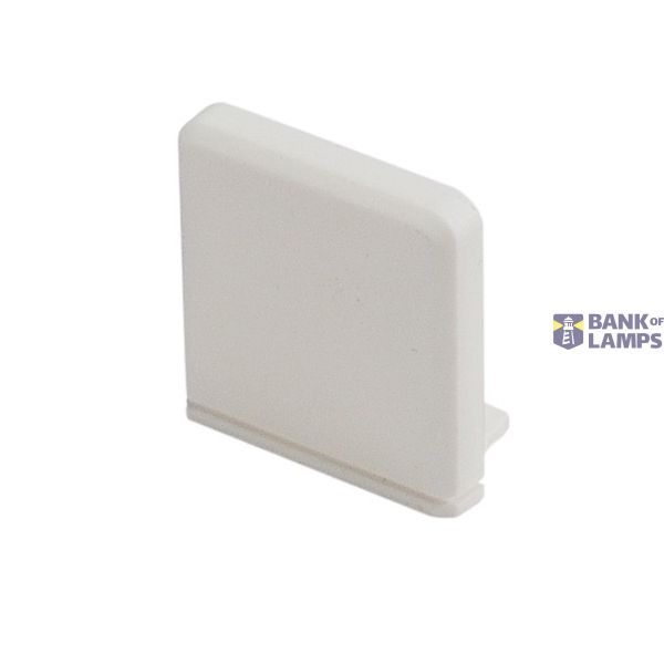 GLENOS Endcap for Profile 2609, BRICK, white image 2
