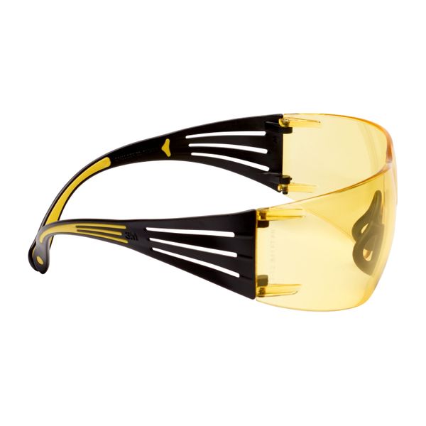3M™ SecureFit™ 400 Safety Glasses, Yellow/Black Frame,  Scotchgard™ An image 8