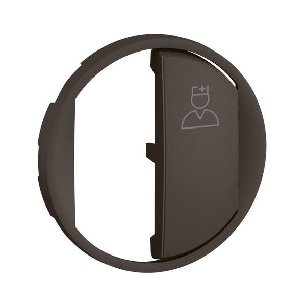COVER FOR SANITARY CALL BUTTON CELIANE BLACK image 2