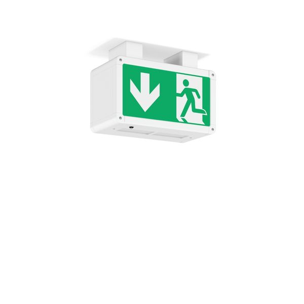 RECHTECK, 4,5 W, white, on/off Ceiling luminaires, L 250 B 125 H 140,  image 1