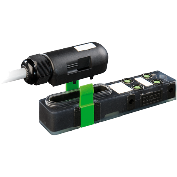 EXACT8, 4XM8, 3 POLE . CON. CAP With spring-terminals, field-wireable image 1