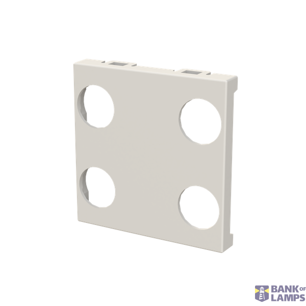 Cover plate - KNX 2/4-gang sensors - 2M - Dune image 2