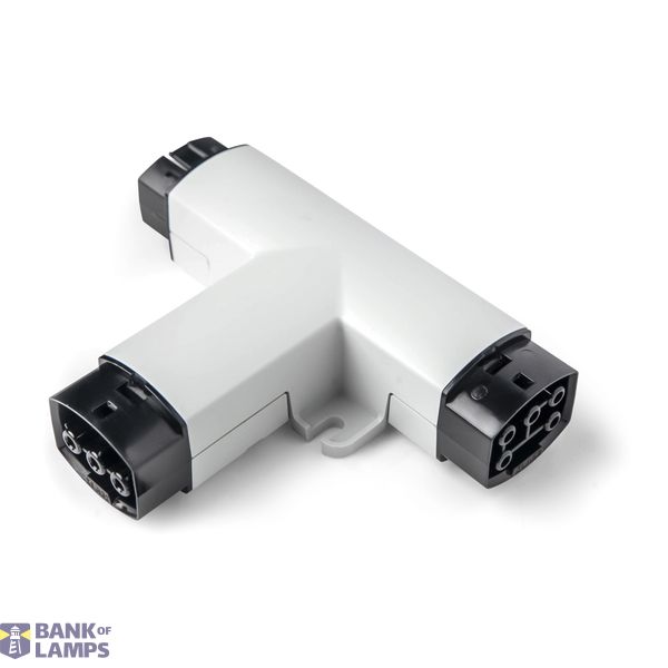 Distribution block T-distributor 5p 25A 3phase co image 1