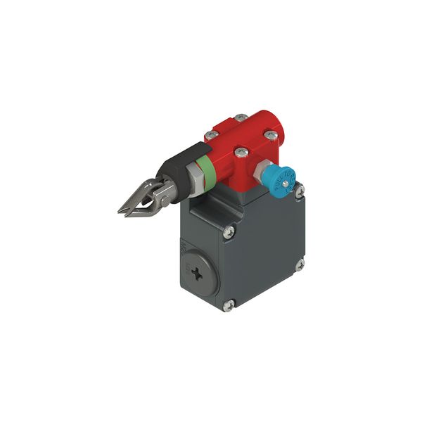 Rope safety switch with reset for emergency stop image 1