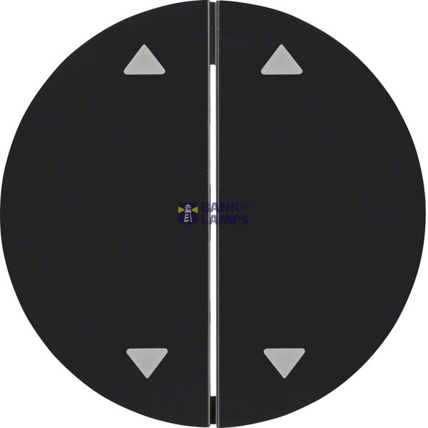 Rocker for double blind control, R.1/R.3/R.8, black image 1