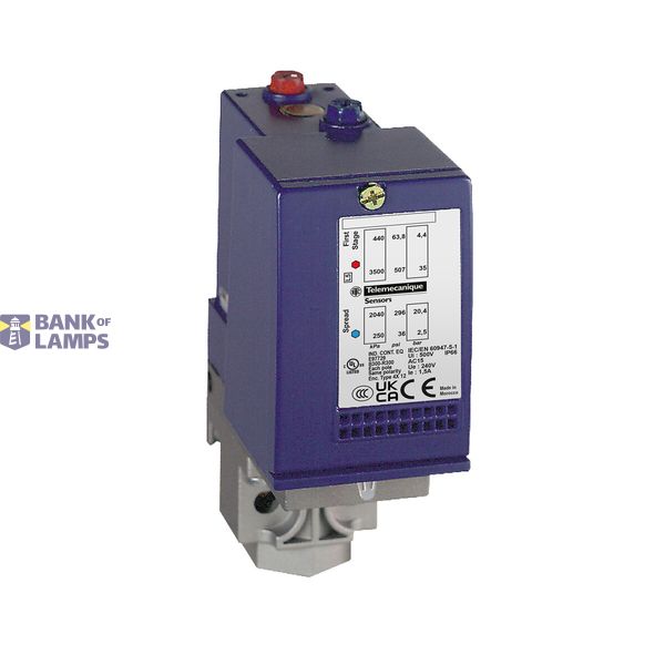 PRESSURE SWITCH XMLC 2 PRESET PRESSURE 2 NONC 550 MB 700 MB (CT à 1 C6 image 26