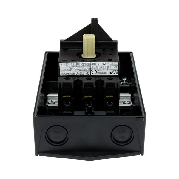P3-63/I3/SVB-SW On-Off switch, P3, 63 A, surface mounting, 3 pole, STOP function, With image 33