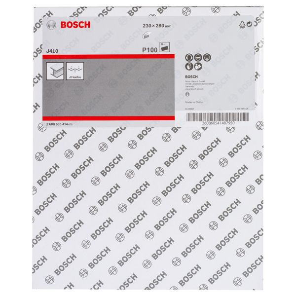 J410 sanding sheet 230 x 280 mm, 100 image 1