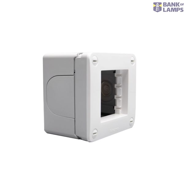 IP40 box - 2 modules - white image 1