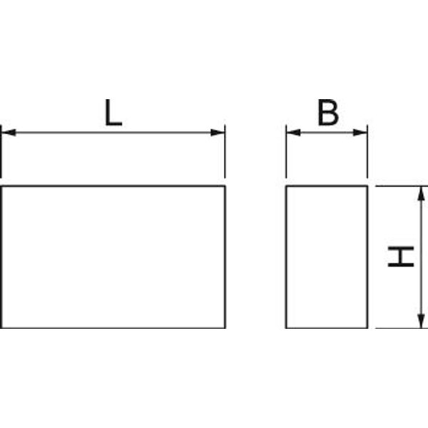 BSKM-KA 0711 Foam seal for cable outlet 70x110 image 2