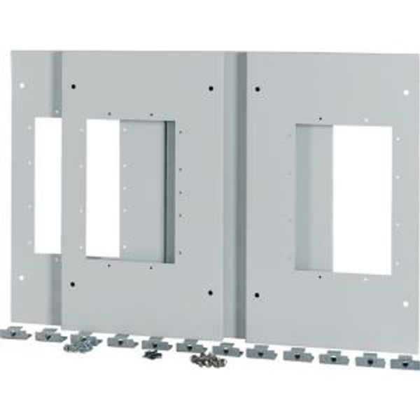 XMIX16W0803C Plug-in plate for 3xIZMX16, W=800mm, grey image 2