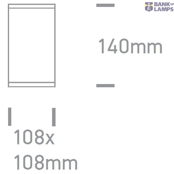 GREY SQUARE CEIL PAR30 20W IP54 image 3