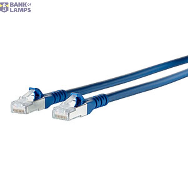 Patch cord Cat.6A AWG 26 0.25 m blue image 3
