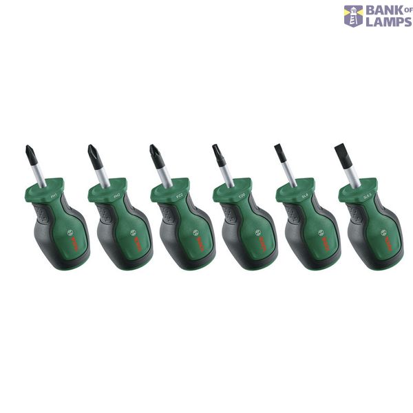Stubby Screwdriver Set 6-Piece image 1