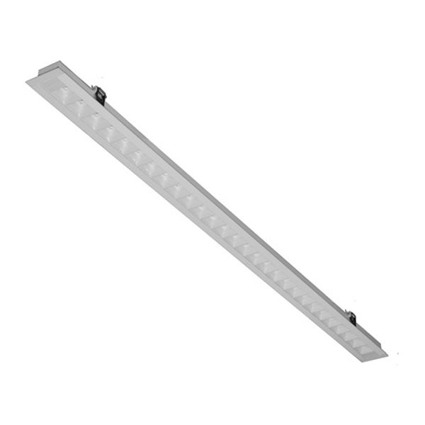 MODUS DON1500, recessed 596mm, LED 840, white body, white optic 80° image 1