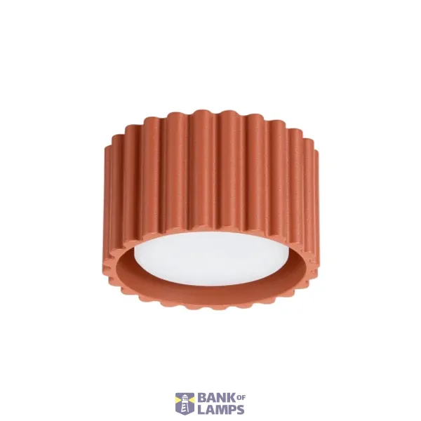 Ceiling lamp AURA 1 red ochra Gx53 image 1