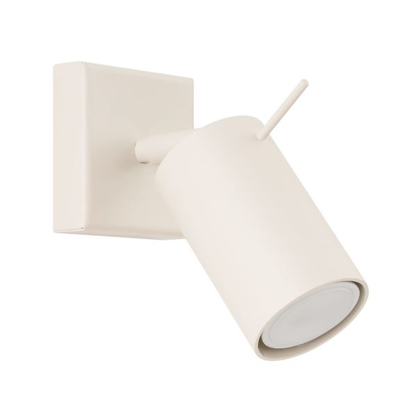 WALL LAMP RING BEIGE 1XGU10 image 1