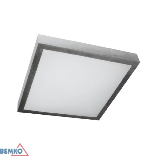 LED CEILING LAMP TOFIR PHS 2X20W E27 IP44 32X32 PC+AL image 1