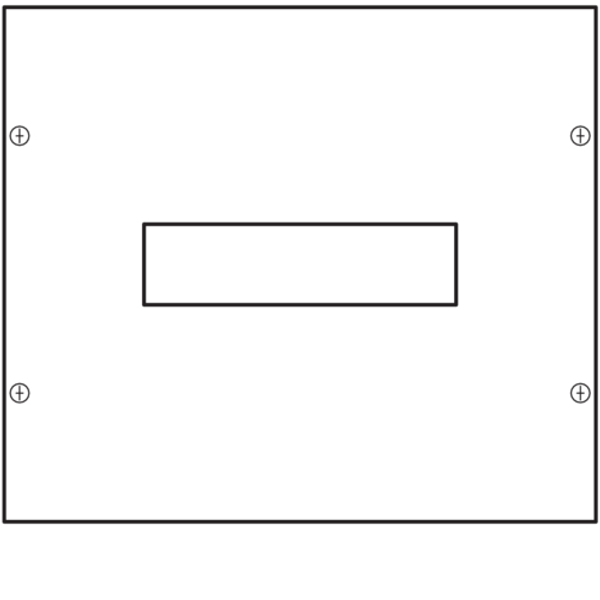 Kit MCCB 125/160A L350mm vertical image 1