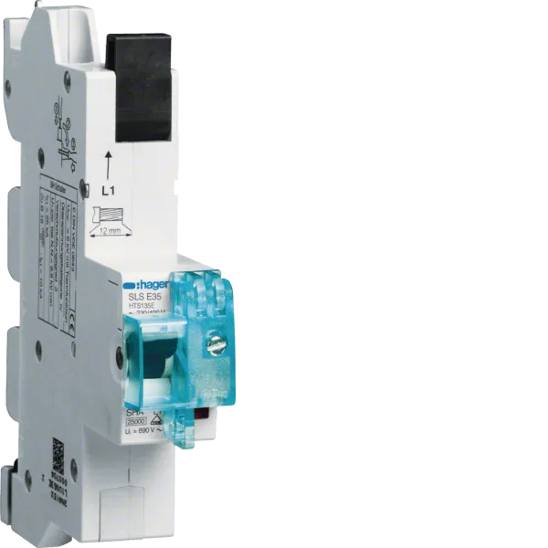 SLS switch 1-pole E-characteristic 35A for QuickConnect busbar image 1