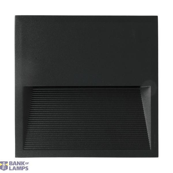 "ZIMBA" SENSOR RECESSED INSTALLATION 201X201 BLACK image 1