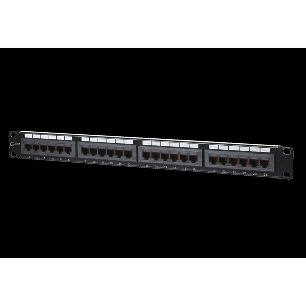 UTP 24 port 1RU LSA Cat.6 patch panel image 1