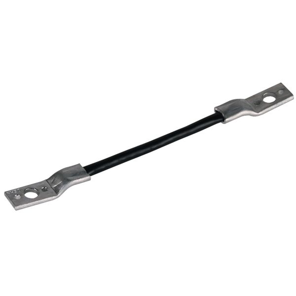 Bridging cable Cu 16mm² L 500mm with 2 cable lugs, bore 10.5, and 2x6. image 1