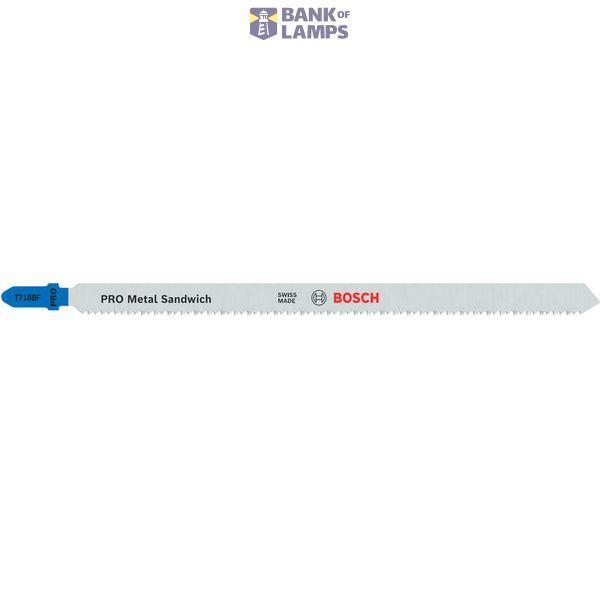 PRO Metal Sandwich T718BF Jigsaw Blade, 180 mm, 5 pcs. image 1