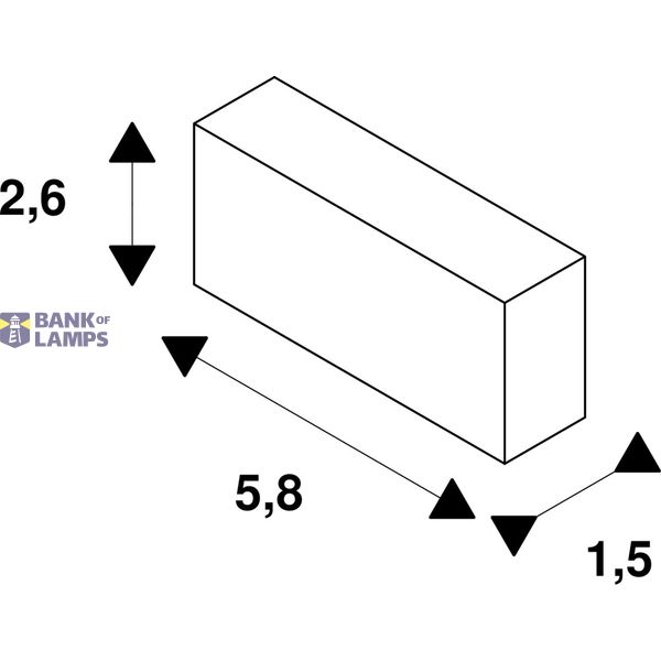 EUTRAC direct connector, electrical, white image 2